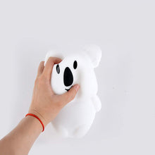 Carica l'immagine nel visualizzatore di Gallery, luce notturna Bambini, LED Forma animale silicone luce notte con 9 colori che cambiano/USB ricaricabile/telecomando e to