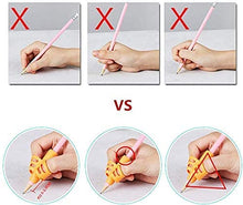 Carica l&#39;immagine nel visualizzatore di Gallery, YYST Impugnatura Matita bambini,impugnatura penna,4 pieces pencil grips,Aiuto Scrittura Strumento Correzione Della Postura per Bambini Adulti