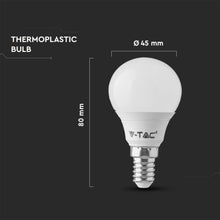 Carica l'immagine nel visualizzatore di Gallery, V-TAC Lampadina LED con Attacco E14 4,5W P45 470 Lumen, Lampadina LED Massima Efficienza e Risparmio Energetico, Luce 40