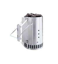 Carica l'immagine nel visualizzatore di Gallery, Weber 17631 - Kit Ciminiera di Accensione + 2 Kg di Bricchetti + 3 Cubetti Accensione