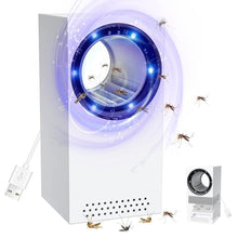 Carica l'immagine nel visualizzatore di Gallery, Lampada Antizanzare Elettrica, Uccidi Zanzare, Zanzariera Elettrica con Lampada UV, Trappola per zanzare USB, 180° Luce Insetticida per Uso da Interno ed Esterno, Zanzare, Mosche, Falene, Insetti