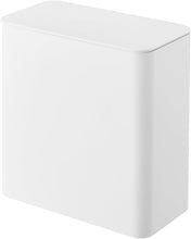 Carica l'immagine nel visualizzatore di Gallery, YAMAZAKI 4266 Scatola Magnetica per Accessori Lavanderia Bianco Resina ABS Magnete/Silicone Minimalista 17 x 9,5 x 17 cm (L x P x A)