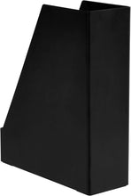 Carica l'immagine nel visualizzatore di Gallery, Amazon Basics Plastic Organizer - Portariviste, confezione da 2, Nero