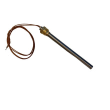 Carica l'immagine nel visualizzatore di Gallery, Candeletta Accensione Stufa a Pellet 270W | Ø9,9mm Lunghezza 140mm | Raccordo Filettato 3/8" GAS | Per Cadel, MCZ, Piazz