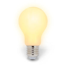 Carica l'immagine nel visualizzatore di Gallery, Velamp lampadina LED a filamento diffusore Opal - Forma a Goccia (A60) - Attacco a vite grande (E27) - Potenza 12W Equiv