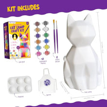 Carica l'immagine nel visualizzatore di Gallery, DIY-LAOESE Kit Lampada Gatto 3D Set Pittura Giocattolo Bambini, Giochi Creativi bambina 6 7 8-12 Anni, Creativi Gadget Compleanno Cat bambini, Idee Regalo Bambina 3 4 5 6 7 8 9 10 11 12+ Anni