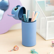 Carica l&#39;immagine nel visualizzatore di Gallery, Grupo Erik: Astuccio Portamatite Stitch | Astuccio Scuola Verticale di Disney Stitch, Portapenne da Tavolo Disney Stitch, Stitch gadget, Cancelleria Stitch