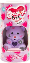 Carica l'immagine nel visualizzatore di Gallery, Coccolotti Love&amp;Tell 4ever - Orsetto Lilla, Con Funzione Registrazione e Portachiavi Charm, Animali Interattivi Giocattolo,Per Bambini 4 Anni +, Giochi Preziosi