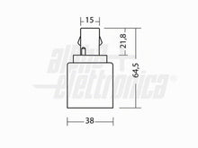 Carica l'immagine nel visualizzatore di Gallery, KIT 2 PEZZI ADATTATORE CONVERTITORE G24 - E27 PER SOLO LAMPADINE A LED