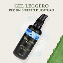 Carica l'immagine nel visualizzatore di Gallery, Siero Acido Ialuronico Viso 100ml, Siero Viso Acido Ialuronico Puro con Aloe Vera per Pelli Sensibili - Siero Viso Antirughe - Siero Idratante Viso Vegano - Hyaluronic Acid Serum - Satin Naturel