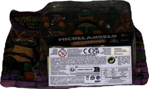 Giochi Preziosi - Michelangelo Tartarughe Ninja Caos Mutante, Michelangelo in versione Action Figure Base Articolata da 12 cm, Personaggio con Armi da Combattimento, Per Bambini dai 4 anni
