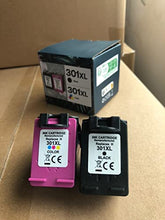 Carica l'immagine nel visualizzatore di Gallery, Kogain Rigenerato 301XL Cartuccia d'inchiostro Sostituzione per 301 XL Nero e Colore Compatibile per Envy 4500 5530 5532 Deskjet 1000 1010 1510 2050 2540 3050 OfficeJet 2620 2622 4504 4630 5534
