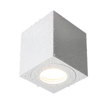 Carica l'immagine nel visualizzatore di Gallery, EDO Faretto da Soffitto Bianco GU10 80x80x95mm Quadrato LARKS - Plafoniera da Superficie Orientabili Moderna Spot Allumi