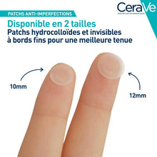 Carica l&#39;immagine nel visualizzatore di Gallery, CeraVe Patches Idrocolloidali Anti Brufoli, Per Pelli a Tendenza Acneica, Trasparenti e Invisibili sulla Pelle, Non lascia segni, Con Niacinamide e 3 Ceramidi Essenziali, 22 Pezzi