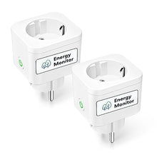 Carica l&#39;immagine nel visualizzatore di Gallery, Meross Presa Smart Bluetooth con Monitoraggio Consumi, Presa Intelligenti 16A, Presa WiFi Schuko Compatibile con Alexa, Google Home e SmartThings, Controllo Vocale e Remoto App, 3840W, 2 Pezzi