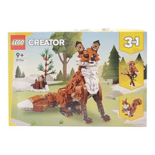 Carica l&#39;immagine nel visualizzatore di Gallery, LEGO Creator 3 in 1 Animali della Foresta: Volpe Rossa Giocattolo, Giochi per Bambini e Bambine da 9 Anni in su, Modelli Trasformabili in Gufo e Scoiattolo Snodabili, Idea Regalo Divertente 31154