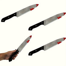 Carica l&#39;immagine nel visualizzatore di Gallery, Boolavard Halloween Coltello finto Fai da te Decorazioni spaventose Festa in costume Horror Puntelli Cosplay Regali (Coltello 1)