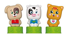 Carica l&#39;immagine nel visualizzatore di Gallery, Clementoni Soft Clemmy - Sweet Animals, Play Set Bambini 6-36 Mesi, con 6 Mattoncini per Costruzioni e 3 Personaggi, Gioco Prima Infanzia Made in Italy, per Stimolare i Sensi dei più Piccoli, 17849
