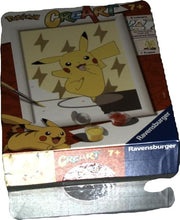 Carica l'immagine nel visualizzatore di Gallery, Ravensburger - CreArt Serie E, Pokémon, Pikachu, Dipingere con i Numeri, Kit Pittura Bambini, Cornice Inclusa, Gioco Educativo, Idea Regalo Bambino e Bambina 7+ Anni, 18x13 cm