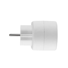 Carica l'immagine nel visualizzatore di Gallery, Electraline 55072 Adattatore 2 Prese Frontali, Spina Tedesca, Multipresa 2 Posti Schuko, Bianco