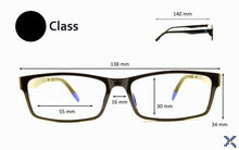 Carica l'immagine nel visualizzatore di Gallery, PIXEL LENS CLASS OCCHIALI PER PC, TV, TABLET, GAMING. CONTRO STANCHEZZA OCCHI, MASSIMO COMFORT VISIVO, MONTATURA LEGGERA