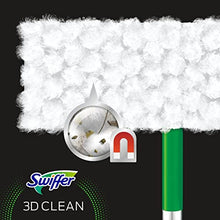 Carica l'immagine nel visualizzatore di Gallery, Swiffer Panni Catturapolvere, 1 Scopa 2 Panni Lavapavimenti e 4 Panni Dry 3D, Cattura e Blocca 3 Volte più Polvere, Sporco e Peli Rispetto a Swiffer Tradizionale, Ottimo per Tutti I Tipi di Pavimenti