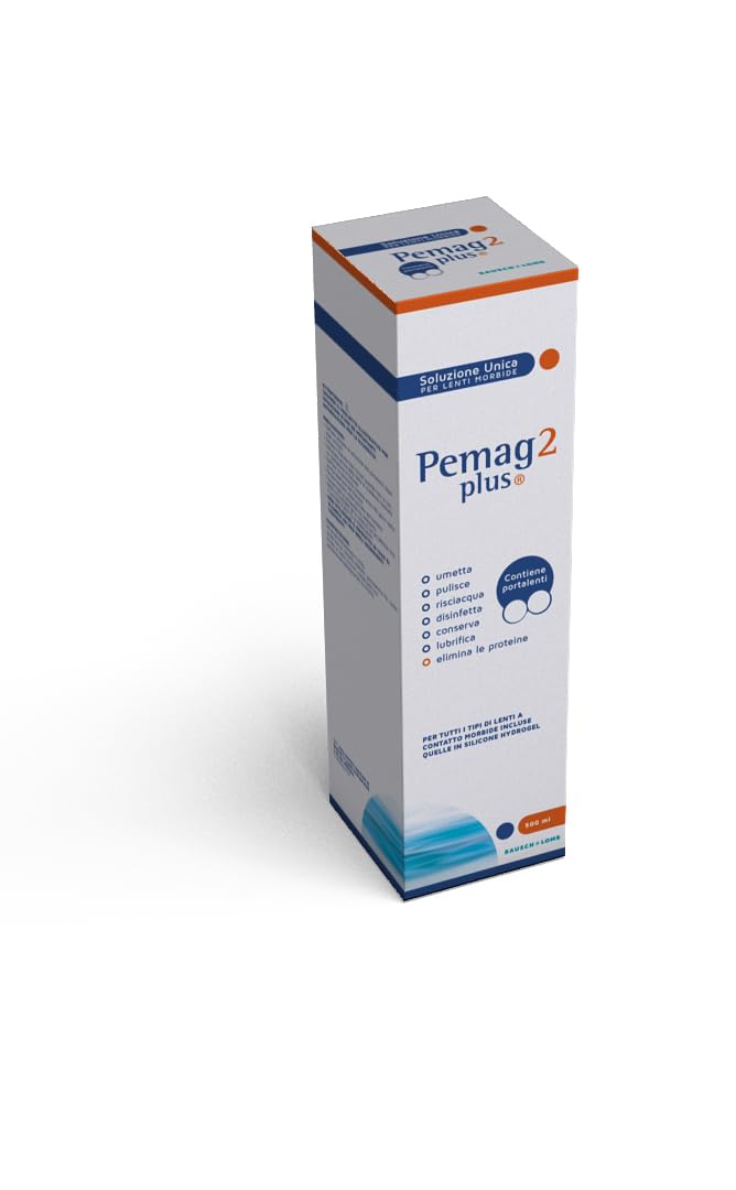 Pemag 2 Plus Soluzione Unica per Lenti a Contatto - 500ml