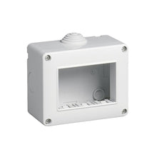 Carica l'immagine nel visualizzatore di Gallery, Vimar 0R14803 Contenitore da parete IP40, 3 moduli Eikon, Arké e Plana