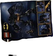 Carica l&#39;immagine nel visualizzatore di Gallery, LEGO DC Armatura Mech di Batman, Action Figure Giocattolo da Costruire, Robot Snodabile da Collezione con Minifigure e Batarang, Giochi Creativi per Bambini e Bambine da 6 Anni, Piccolo Regalo 76270
