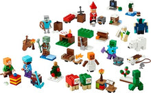 Carica l'immagine nel visualizzatore di Gallery, LEGO Minecraft Calendario dell'Avvento 2025 per Bambini e Bambine da 7 Anni - Gioco per il Conto alla Rovescia di Natale con 24 Sorprese come Minifigure e Mini Costruzioni - Regalo per Gamer - 21280