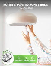 Carica l'immagine nel visualizzatore di Gallery, Eastiya Lampadine LED E27 23W, Bianco Caldo 3000K, Equivalenti a 150W, Lampadine E27 A60, Lampada LED a Vite Edison Risparmio Energetico Consumo Basso, Non Dimmerabile, Pacco da 6
