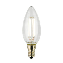 Carica l'immagine nel visualizzatore di Gallery, SUNSEED 10x Lampadina E14 Filamento LED Bianco 6W Candela C35 806 Lm Luce Calda 3000K, 60W Equivalente
