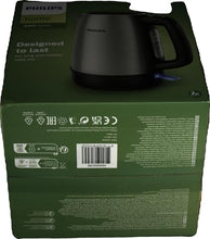 Carica l'immagine nel visualizzatore di Gallery, Philips Bollitore Elettrico - 1,7 L, Coperchio a Molla, Spia Luminosa, in Acciaio Inox, Base Girevole (HD9350/90)
