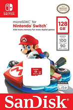 Carica l&#39;immagine nel visualizzatore di Gallery, SanDisk 128 Go microSDXC Scheda per Nintendo Switch, Scheda di memoria con Licenza Nintendo, fino a 100 MB/s UHS-I Class 10 U3