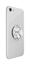 Carica l'immagine nel visualizzatore di Gallery, PopSockets PopGrip - Supporto e Impugnatura per Telefoni Cellulari e Tablet con un Top Intercambiabile - Dove White Marb