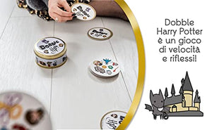 Asmodee - Dobble: Harry Potter - Gioco da Tavolo per Tutta la Famiglia, 5 Party Game per 2-8 Giocatori, 6+ Anni, Edizione in Italiano