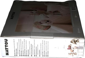 Nattou Giostrina musicale, Nina, Jade e Lili, Melodia "La-Le-Lu", 37 x 31 x 9 cm, Beige/Rosa/Bianco, 987240