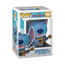 Carica l'immagine nel visualizzatore di Gallery, Funko Pop! Disney: Stitch With Ukulele - Disney: Lilo &amp; Stitch - Figura in Vinile da Collezione - Idea Regalo - Merchandising Ufficiale - Giocattoli per Bambini e Adulti - Movies Fans