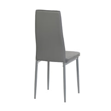 Carica l'immagine nel visualizzatore di Gallery, buybyroom 4 sedie sala da pranzo sedie moderne cucina sedie imbottite sala da pranzo sedie da soggiorno sedie grigio sala da pranzo per ristoranti, cucine, sale d'attesa, uffici