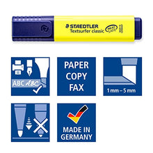 Carica l&#39;immagine nel visualizzatore di Gallery, Staedtler Noris - Set Cancelleria Composto da 12 Matite Hb e 1 Evidenziatore Giallo, Ideale per Cancelleria Scuola Università Ufficio e Cartoleria - Materiale Scolastico e Cose per la Scuola