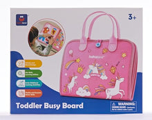 Carica l&#39;immagine nel visualizzatore di Gallery, hahaland Busy Board Montessori 2 3 4 Anni, Gioco Educativo per Bambina, Giochi Bimba Pannello Sensoriale Regalo Bambino 2 3 4 Anni