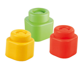 Clementoni - 17806 - Soft Clemmy - Touch, Explore And Play Sensory Rocket, Razzo con Mattoncini Morbidi e Personaggio, Set Costruzioni Prima Infanzia Multilingua per Bambini 6 Mesi, Made in Italy