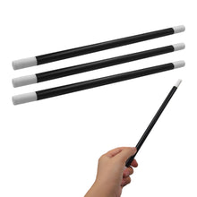 Carica l'immagine nel visualizzatore di Gallery, Kit di magia e accessori,Tre bacchette magiche in plastica bianche e nere, dal design classico, lunghe 24,9 cm, adatte a