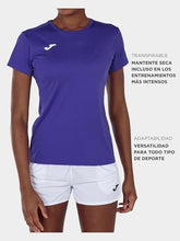 Carica l&#39;immagine nel visualizzatore di Gallery, Joma Maglietta Sportiva Donna, 6XS - 3XL - Mantiene il Contatto con il Corpo Asciutto, Ideale per la Corsa o Gym - Combi