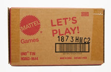 Carica l'immagine nel visualizzatore di Gallery, Mattel Games UNO, l'iconico gioco di carte per tutta la famiglia in confezione di metallo da collezione, 112 carte riciclabili per serate di gioco e feste tra amici, giocattolo, 7+ anni, HGB63