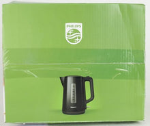 Carica l'immagine nel visualizzatore di Gallery, Philips Series 3000 Bollitore, Capacità 1,7 L, Formato Famiglia, Resistenza Piatta, Spia Luminosa LED, Facile Riempimento, Indicatore in Tazze, Nero (HD9318/20)