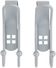 Carica l'immagine nel visualizzatore di Gallery, Wenko 22697100 gancio porta foro design set congelatore, Ganci appendiabiti, ganci da bagno, acciaio, argento, 6 x 3.2 x 9.5 cm