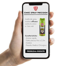 Carica l&#39;immagine nel visualizzatore di Gallery, ZIG - ZAG Precision, Insetticida spray inodore, Ideale contro le cimici e i loro nidi, Efficacia fino a 2.5 m, Presidio Medico Chirurgico, 300 ml, 621
