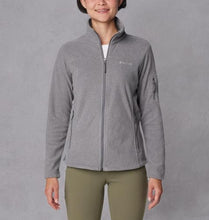 Carica l'immagine nel visualizzatore di Gallery, Columbia Fast Trek 2 Jacket, Giacca In Pile Con Cerniera Intera Donna, City Grey Heather/City Grey, M