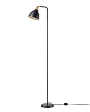 Carica l'immagine nel visualizzatore di Gallery, EDISHINE Lampada da Terra con Testa Regolabile in Metallo, LED, Nero